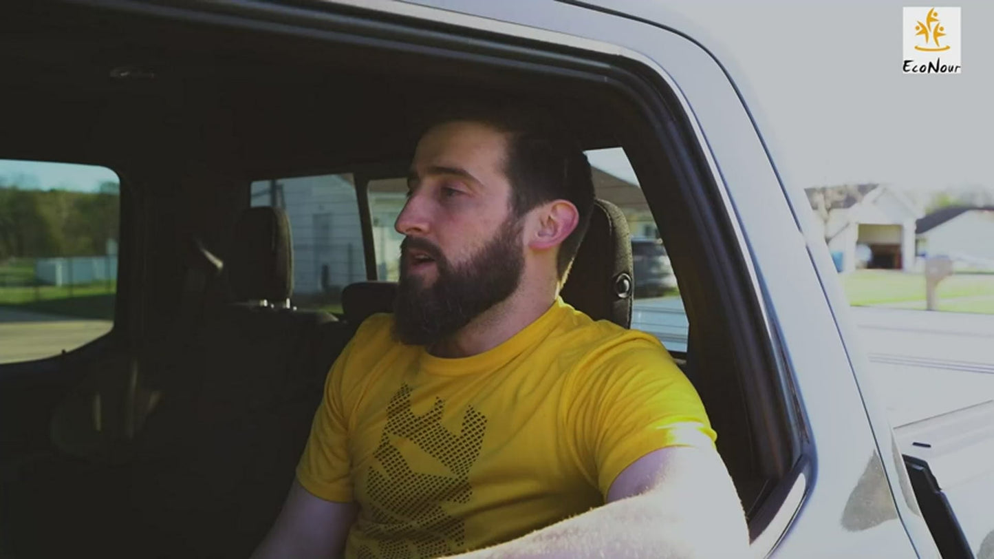 Rear Window Sun Shade Small (30"x15") | EcoNour Car Shade