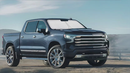 Chevrolet Silverado Windshield Sunshade 2019–2025 | EcoNour 240T Visor