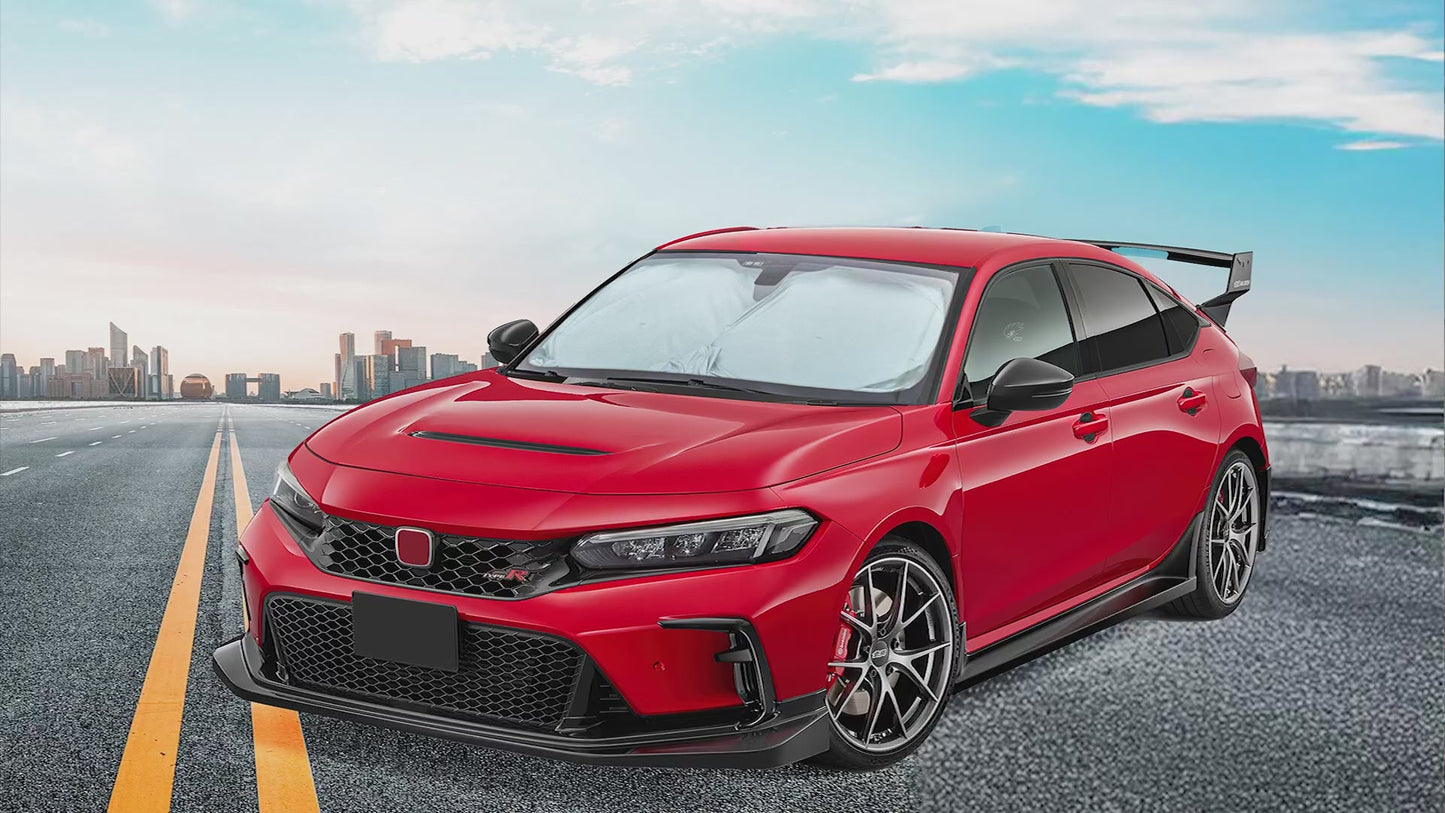 Car Windshield Sun Shade for Sedans (2016–2021) | EcoNour 240T Heat Shield