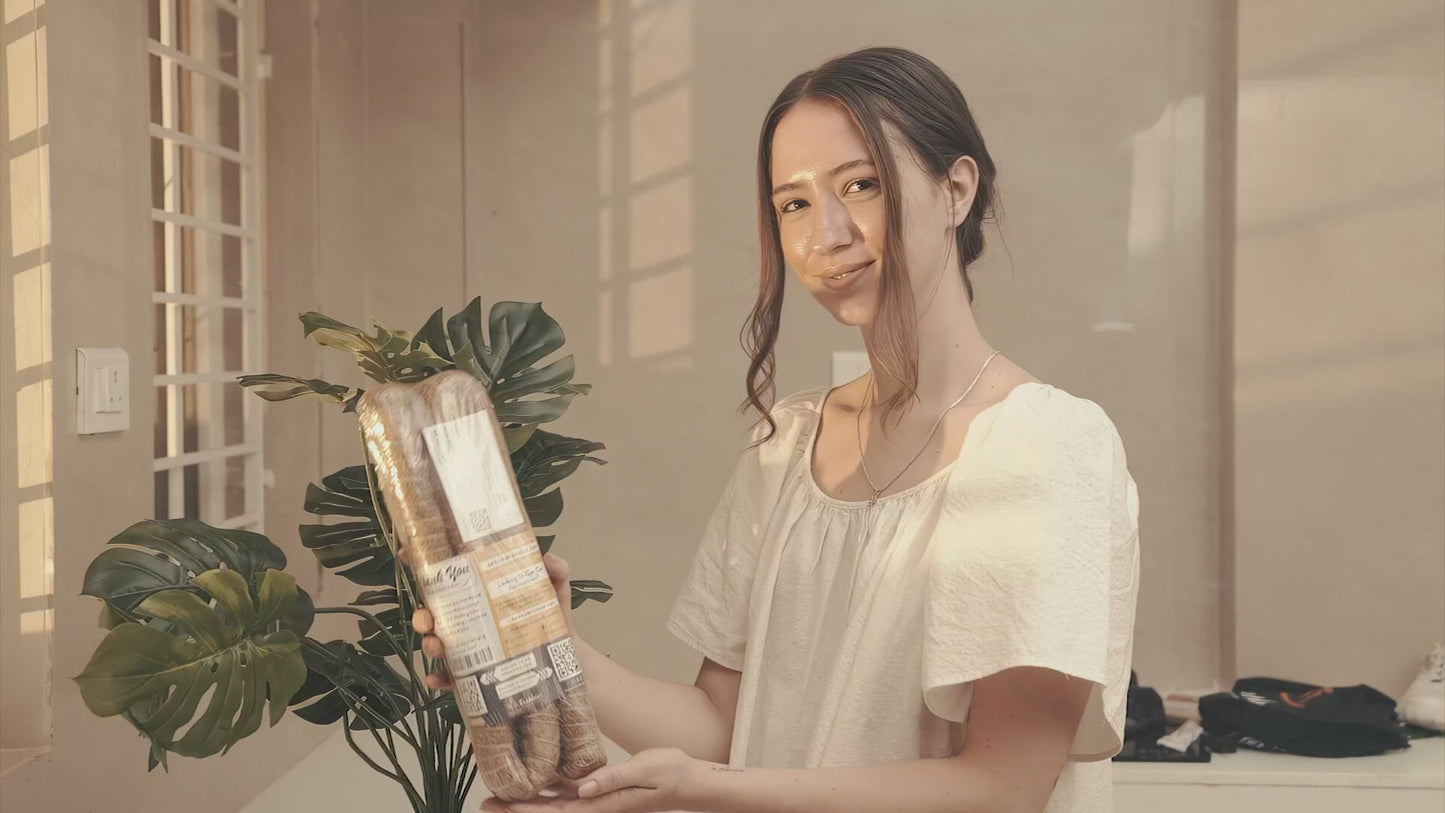 Tall Moss Pole for Plants 48" (2-Pack)| EcoNour Monstera Support Stick