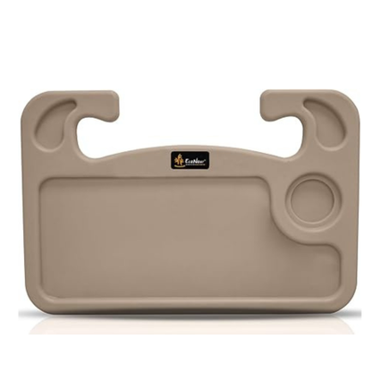 2 in 1 Car Steering Wheel Desk (Beige) | EcoNour Laptop & Food Tray