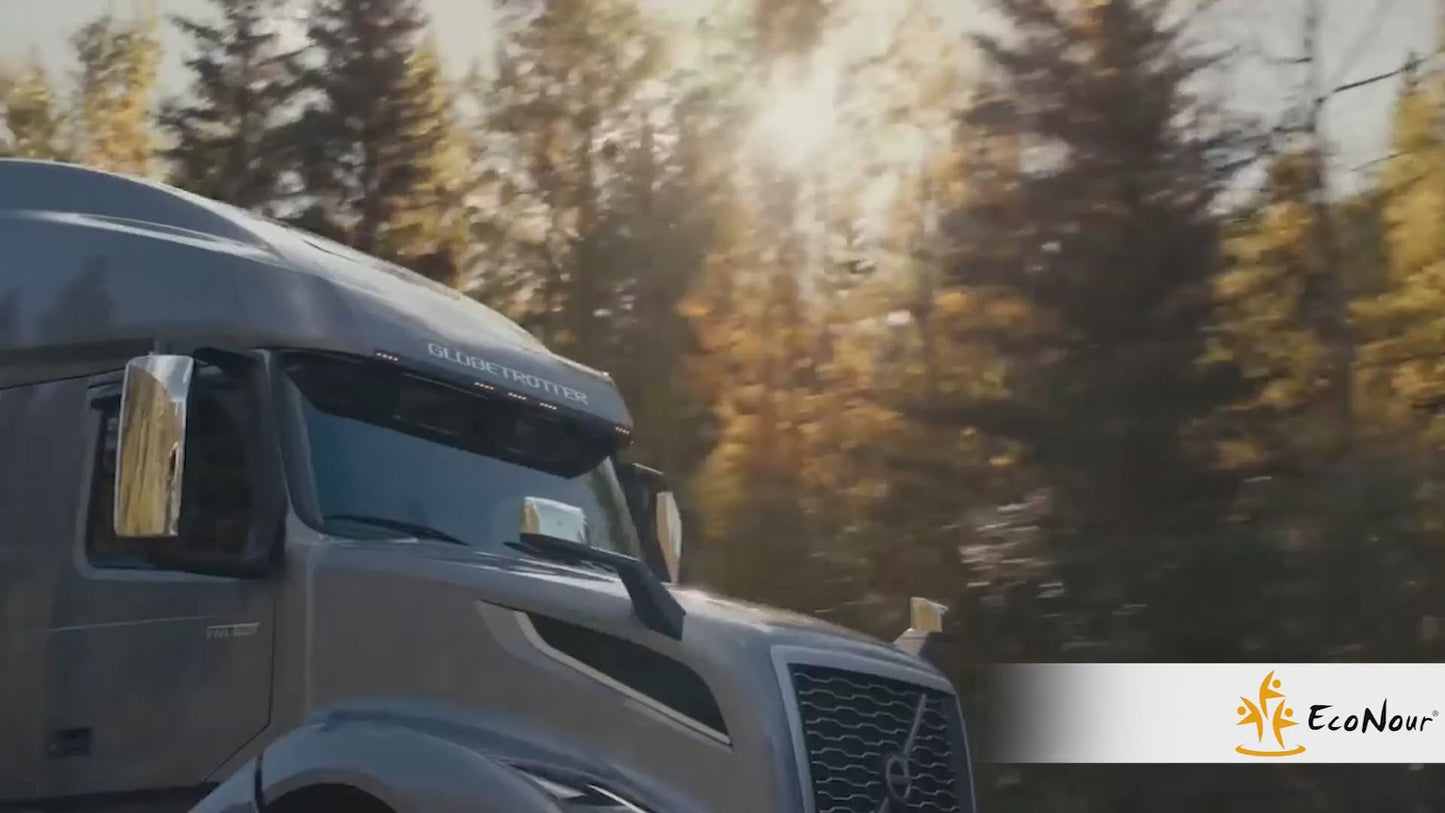 Semi Truck Sunshade – UV Protective for Windshield & Sides | EcoNour