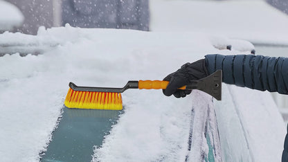 Snow Brush & Ice Scraper 17" for Car Windshield | EcoNour Snow Brush
