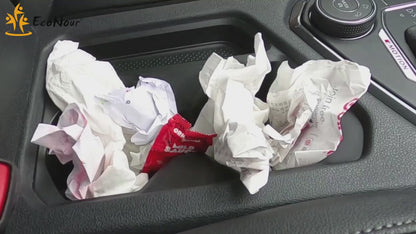 Car Trash Can Leakproof | EcoNour Portable Mini Garbage Bin
