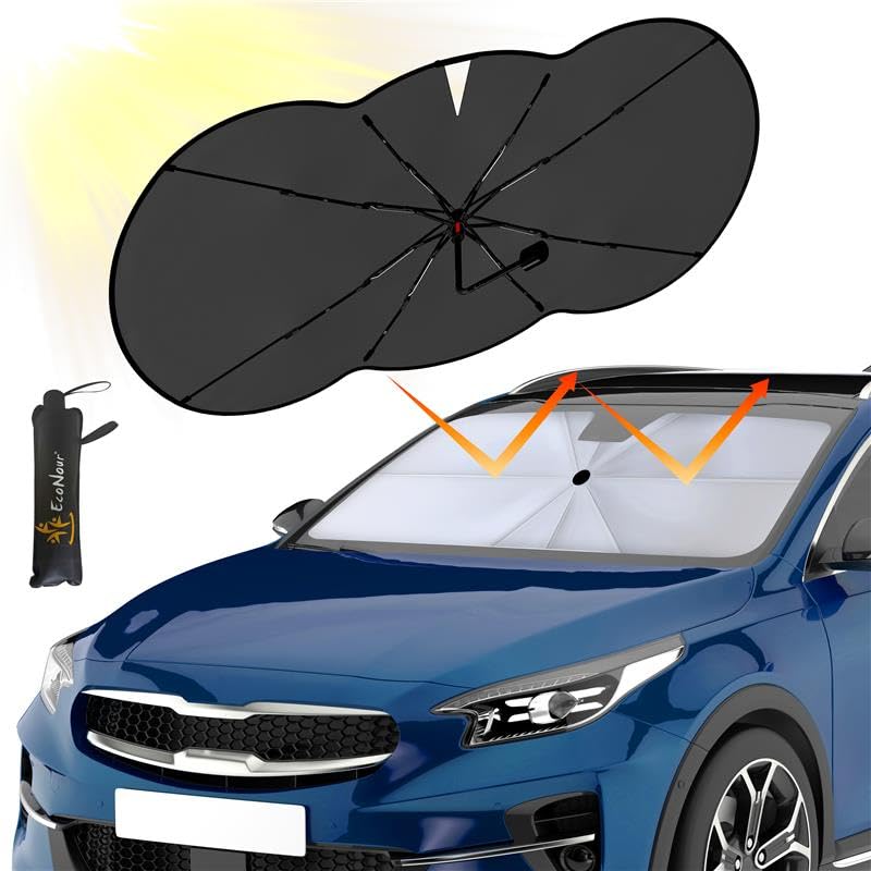 Car Windshield Sunshade Umbrella | EcoNour Foldable Sunshade cover