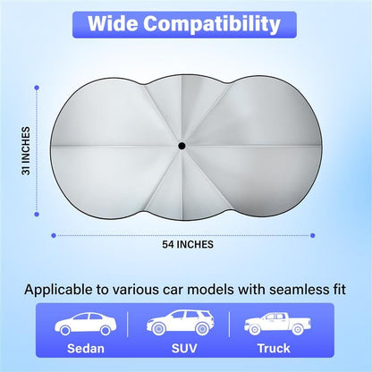 Car Windshield Sunshade Umbrella | EcoNour Foldable Sunshade cover