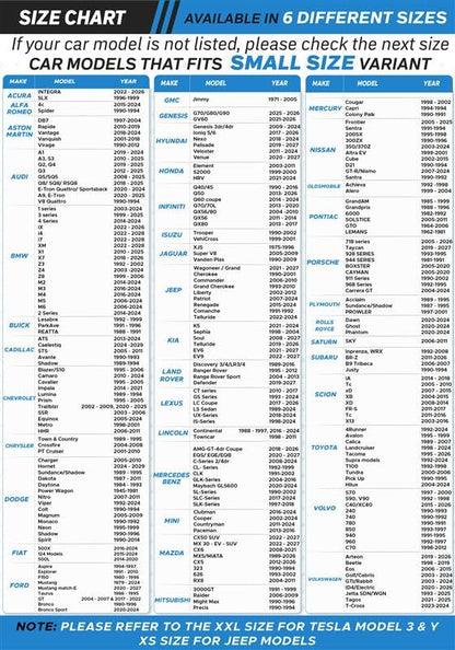 Car Windshield Sun Shade Universal Fit S (59"x29") | EcoNour 240T