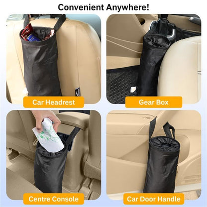 Car Trash Bag (2 Pack) | EcoNour Washable Waterproof Hanging Bag