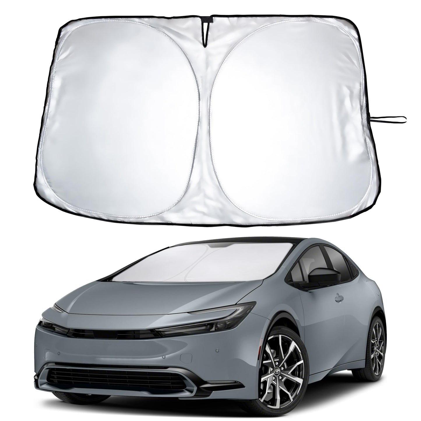 Windshield Sun Shade for Toyota Prius (2023–2025) | EcoNour UV Blocker
