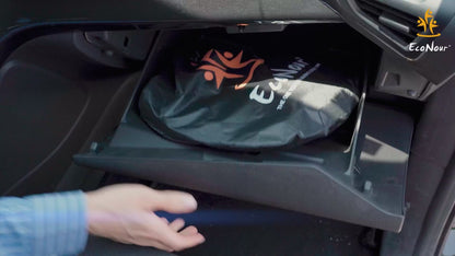 Car Shade Front Windshield (64"x34") Large | EcoNour Car Sun Visor