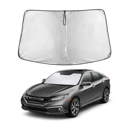 Car Windshield Sun Shade for Sedans (2016–2021) | EcoNour 240T Heat Shield
