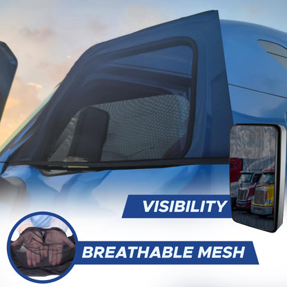 Truck Side Window Shade XXXL (2-Pack) | EcoNour Mesh Sunshade
