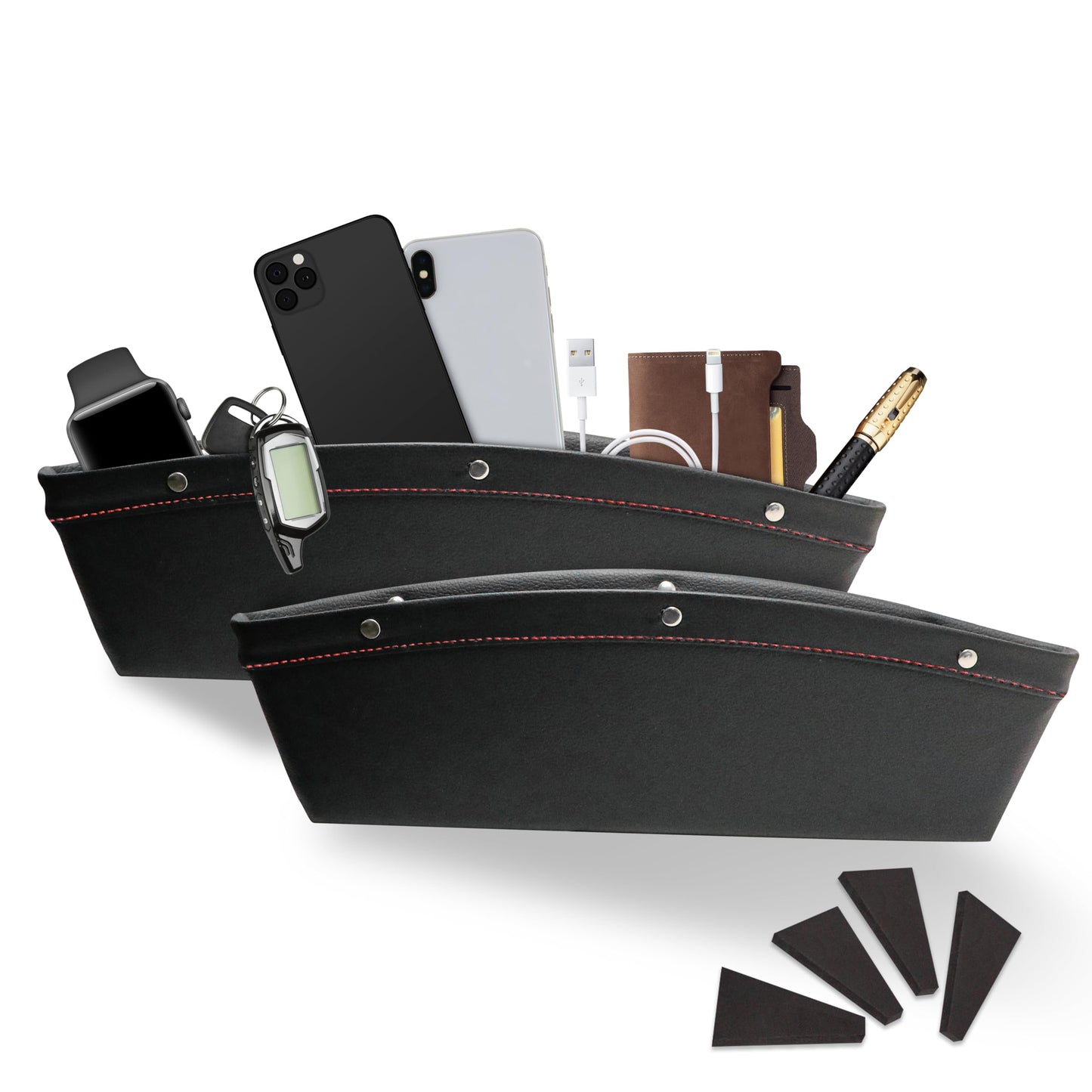 Car Seat Gap Organizer 2-in-1 | EcoNour Front Car Seat Storage