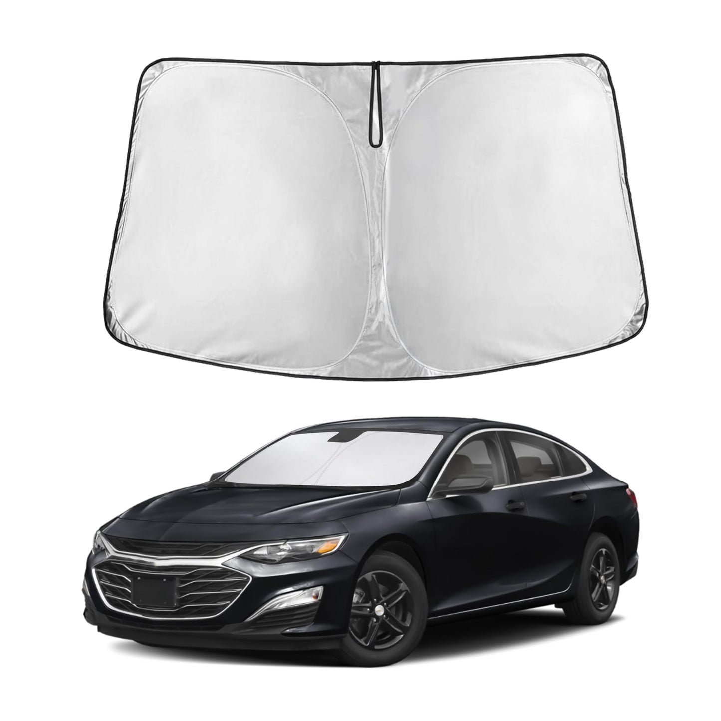 Chevy Express Windshield Sunshade (1996–2025) | EcoNour 240T Sunshade