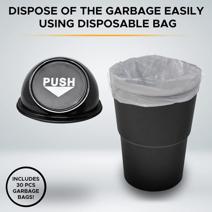 Car Trash Can Leakproof | EcoNour Portable Mini Garbage Bin