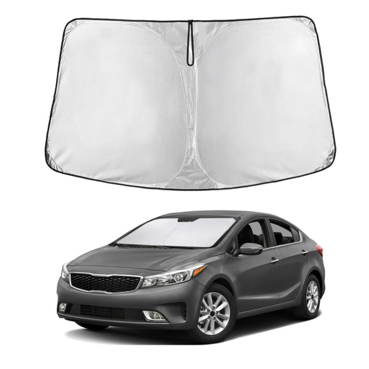 Kia Forte Windshield Sunshade (2019–2025) | EcoNour Foldable UV Block