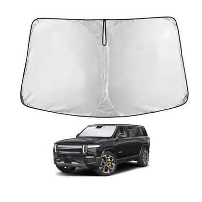 Rivian R1S Windshield Sunshade (2022–2025) | EcoNour UV Protection
