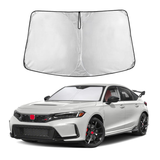 Car Windshield Sunshade for Compact Sedans (2022–2025) | EcoNour Sun Visor