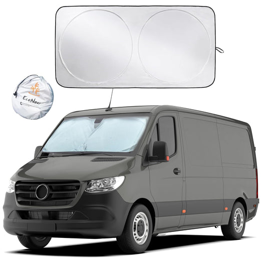 Foldable Sunshade for Car Windshield (75"x37") XXXX-Large | EcoNour