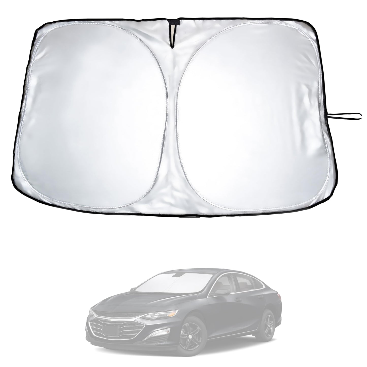 Chevy Malibu Windshield Sunshade (2016–2025) | EcoNour Car Sun Visor