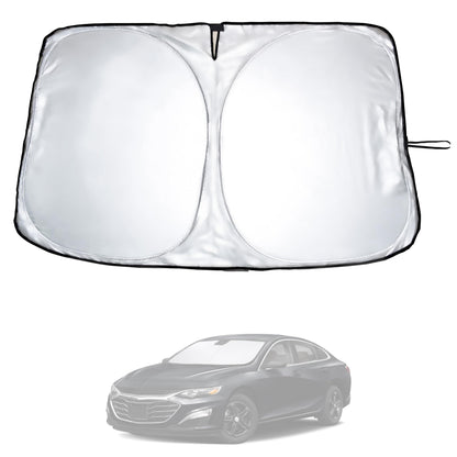 Chevy Malibu Windshield Sunshade (2016–2025) | EcoNour Car Sun Visor