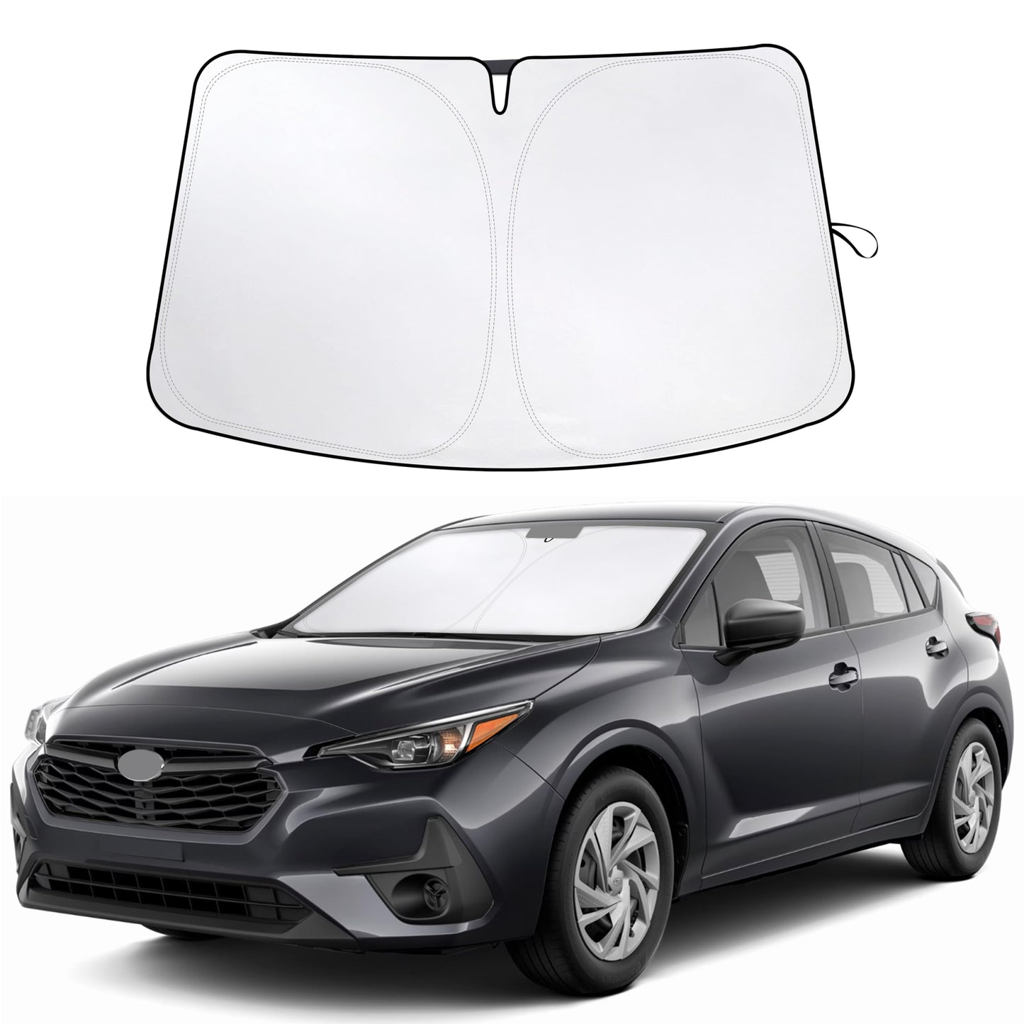 Subaru Impreza Windshield Sunshade (2017–2025) | EcoNour 240T Visor