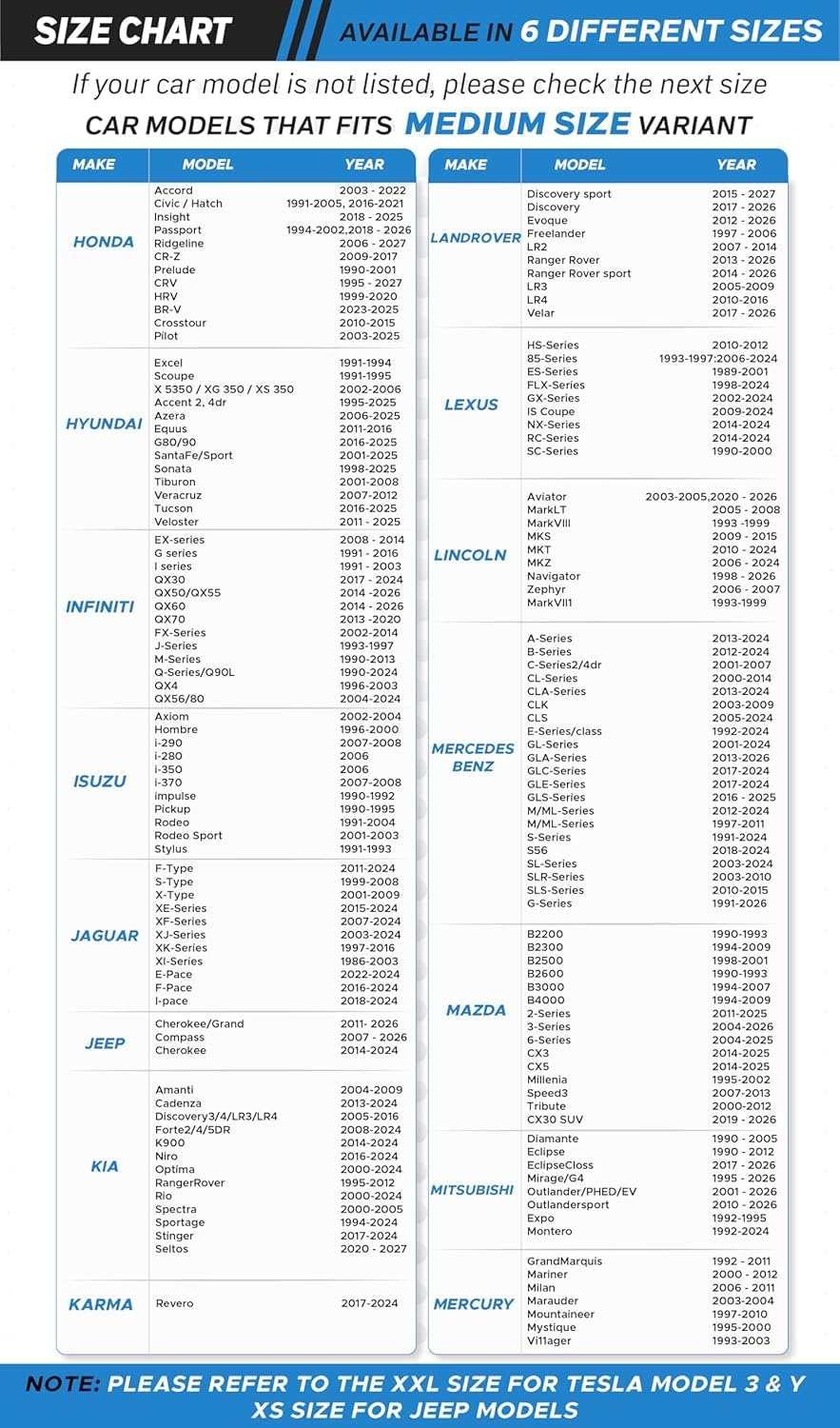 Foldable Windshield Sun Shade for Car Medium (64" x 32") | EcoNour