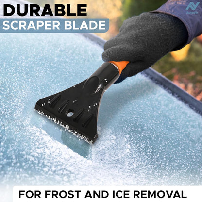 Snow Brush & Ice Scraper for Car Windshield | EcoNour 17" Snow Brush