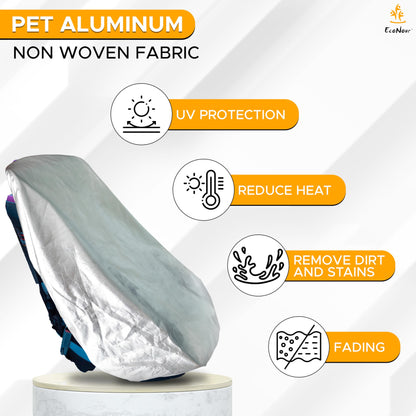 Baby Car Seat Sun Shade Cover | EcoNour Baby Travel Accessories