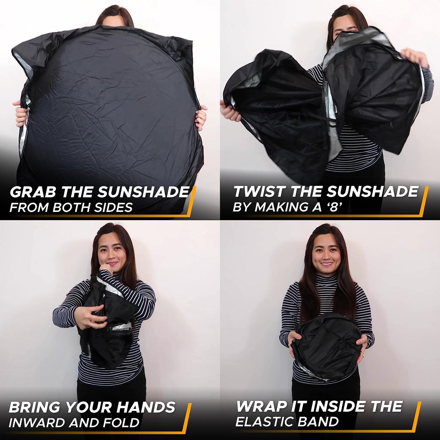 Camouflage American Flag Windshield Sun Shade (64"x33") | EcoNour