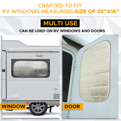 RV Window Shade (25"x16") | EcoNour Camper Window Shade