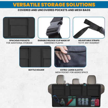 Backseat Trunk Organizer (42"x20") | EcoNour Car Storage
