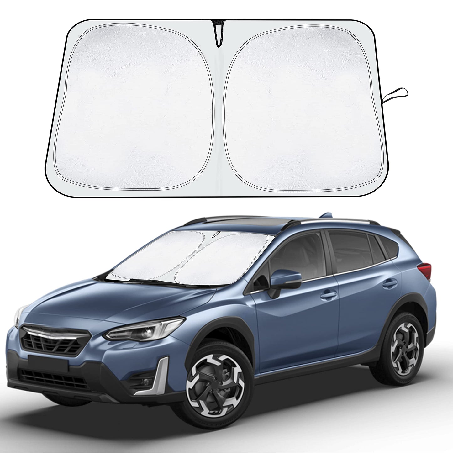 Subaru Crosstrek Windshield Sunshade (2018–2025) | EcoNour UV Blocker