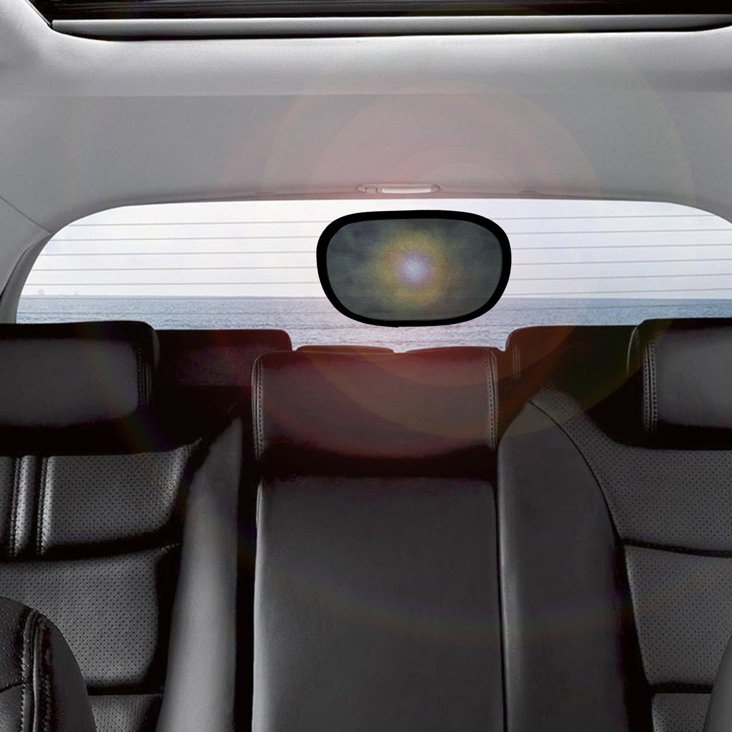 Miniature Static Cling Window Shade for Car (2 Pack) | EcoNour