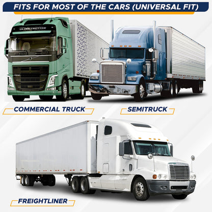 Accordion Windshield Sunshade for Trucks | EcoNour XXL (80"x30")