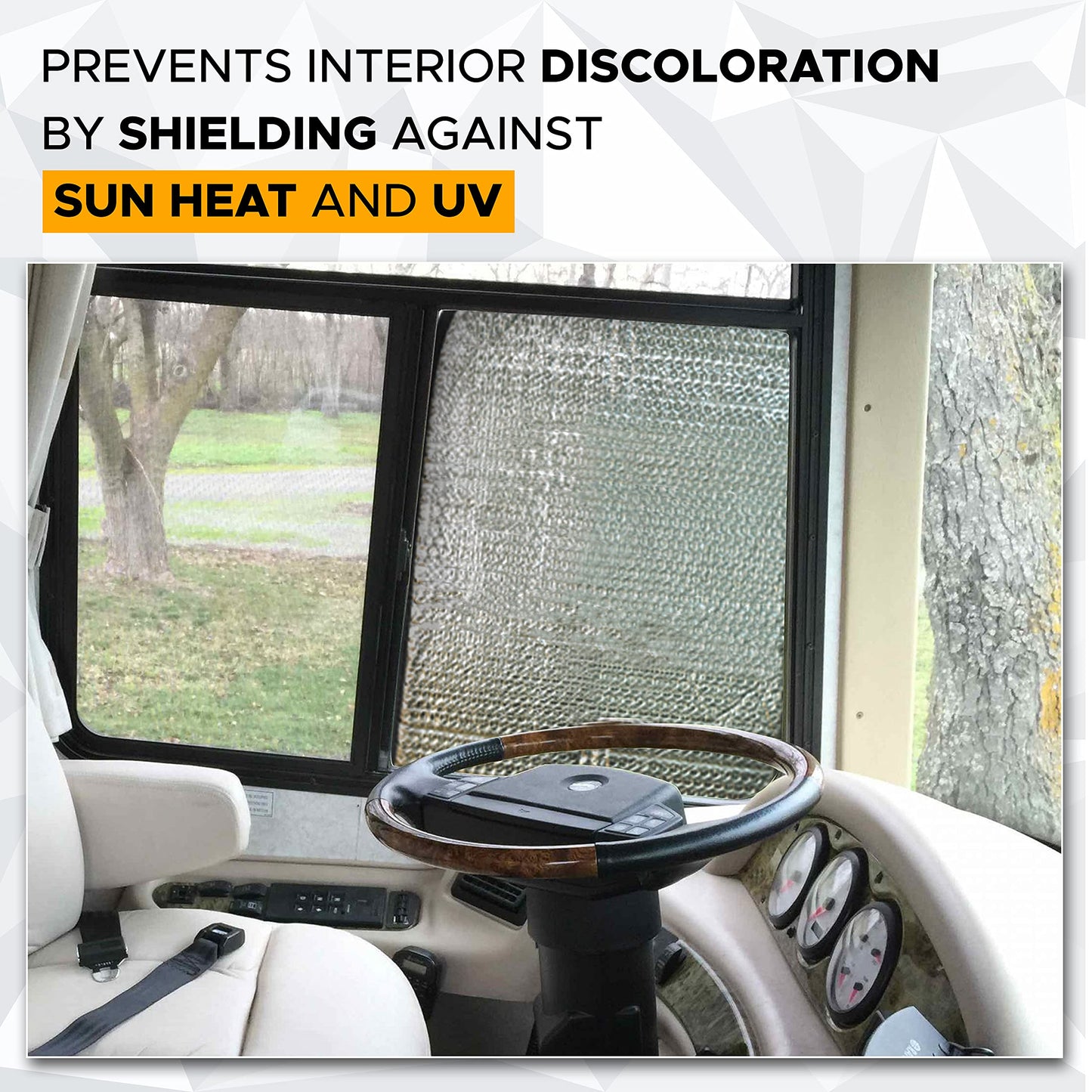 RV Window Shade (25"x16") | EcoNour Camper Window Shade