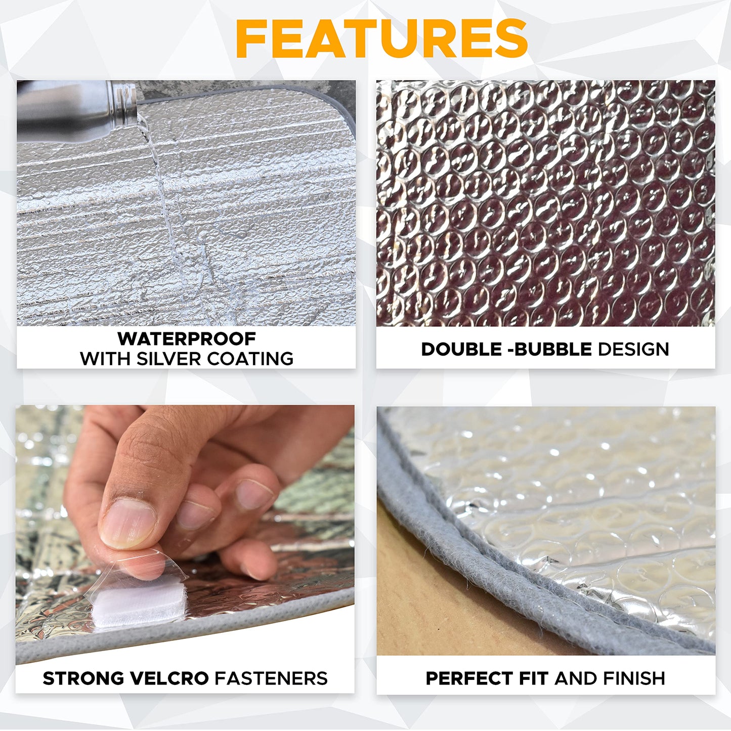 RV Window Shade (25"x16") | EcoNour Camper Window Shade