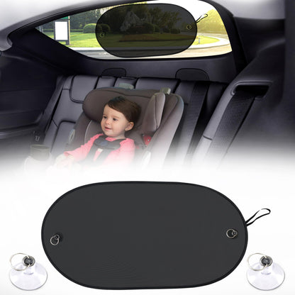 Back Window Sun Shade for Car (39"x19") Medium | EcoNour