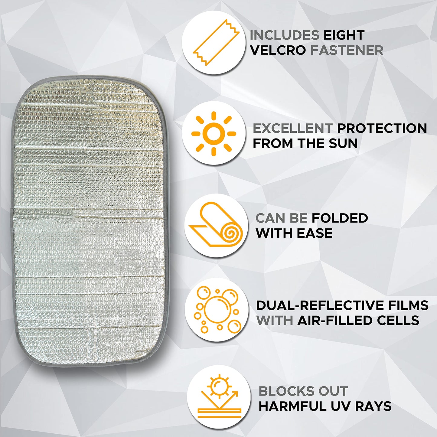 RV Window Shade (25"x16") | EcoNour Camper Window Shade