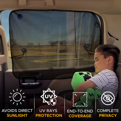 Magnetic Car Side Window Sun Shade (26"x19")  1 Pack | EcoNour