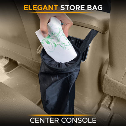 Car Trash Bag (2 Pack) | EcoNour Washable Waterproof Hanging Bag