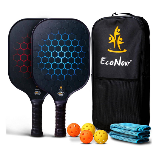Pickleball Paddles Set of 2 | EcoNour USAPA Approved Pickleball Racket