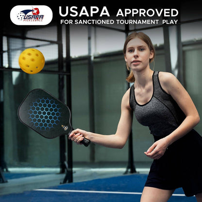 Pickleball Paddles Set of 2 | EcoNour USAPA Approved Pickleball Racket