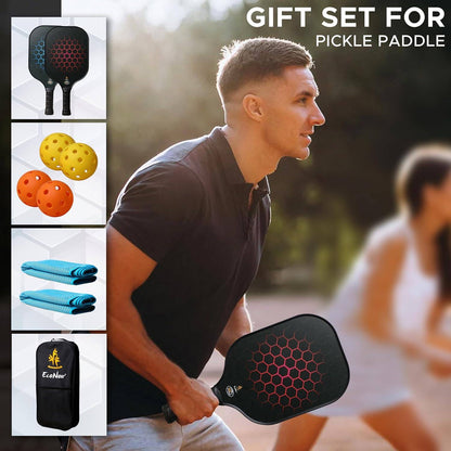 Pickleball Paddles Set of 2 | EcoNour USAPA Approved Pickleball Racket