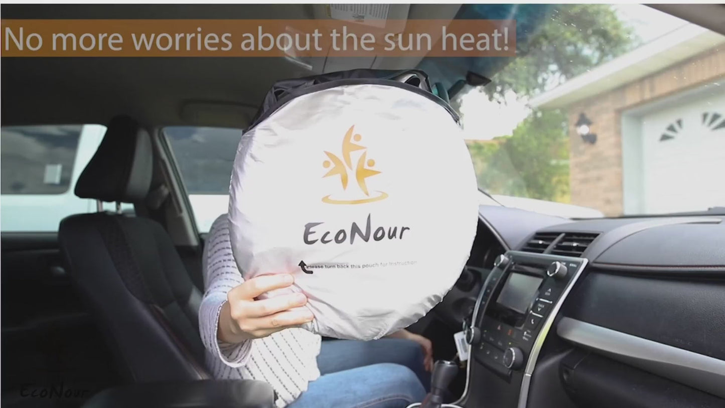 Lexus RX Windshield Sunshade 2023–2025 | EcoNour Foldable Sunshade
