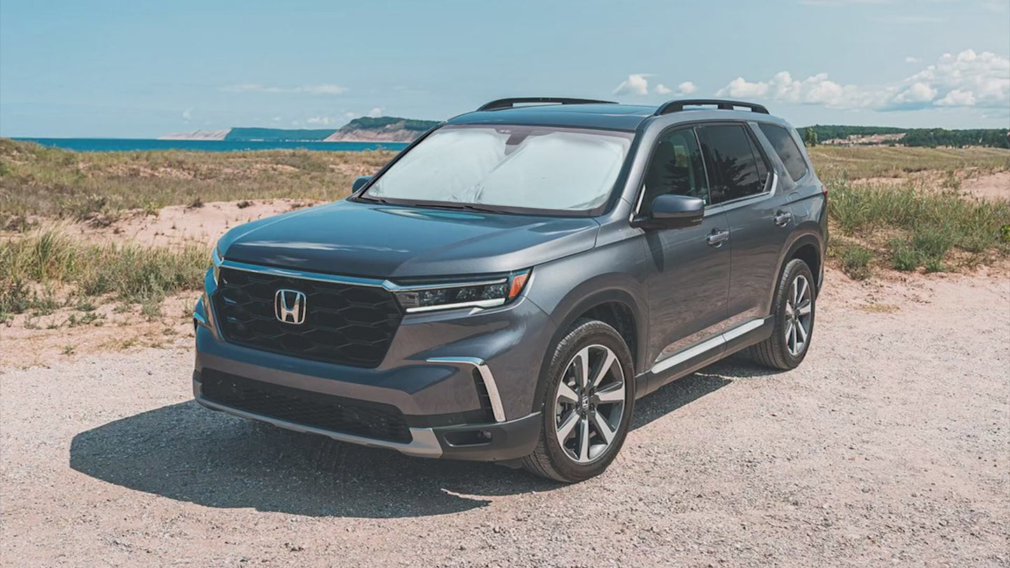 Windshield Sunshade for Mid-Size SUVs (2016–2025) | EcoNour UV Blocker