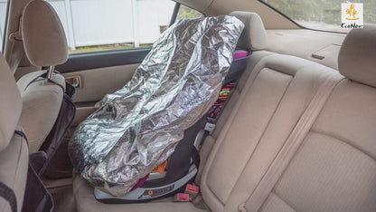 Baby Car Seat Sun Shade Cover | EcoNour Baby Travel Accessories